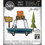 Tim Holtz Sizzix Thinlits - Road Trip Colorize [666288]