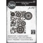 Tim Holtz Sizzix Vault Multi-Level Texture Fades - Gears [666866]