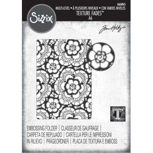 Tim Holtz Sizzix Vault Multi-Level Texture Fades - Lace [666865]