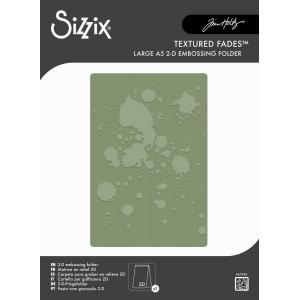 Tim Holtz Sizzix Vault Texture Fades - Ink Splats [667246]