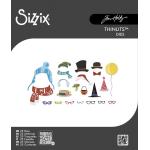 Tim Holtz Sizzix Vault Thinlits Dies - Accessories Mini [667220]