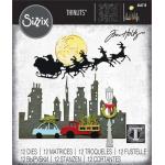 Tim Holtz Sizzix Vault Thinlits Dies - Christmas Magic [666718]