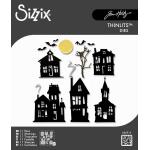 Tim Holtz Sizzix Vault Thinlits Dies - Ghost Town [666915]