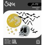 Tim Holtz Sizzix Vault Thinlits Dies - Moonlight Scare [667235]