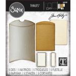Tim Holtz Sizzix Vault Thinlits Dies - Pillow Box & Bag [666568]