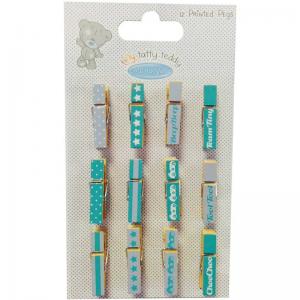 Tiny Tatty Teddy Mini Pegs - Boy [TTTPG001]