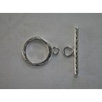 Sterling Silver Toggle Clasp 12mm [4002]