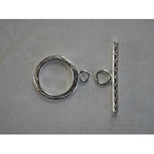 Sterling Silver Toggle Clasp 12mm [4002]
