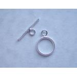 Sterling Silver Toggle Clasp 12mm [4046]