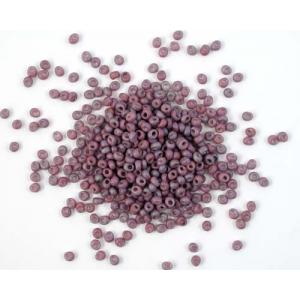 Toho Magatama Beads - [M1633F] Opaque Rainbow Frosted Blackberry