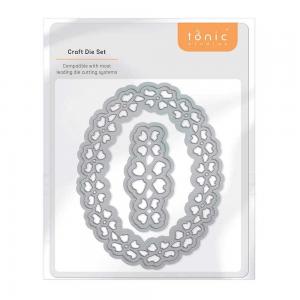 Tonic Studios Cutting Die Set - Pansy Ovals [4697E]