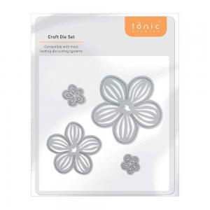 Tonic Studios Cutting Die Set - Simple Florals - Buttercups & Blossoms [4448E]