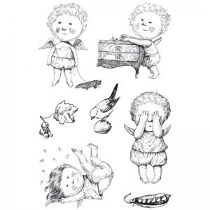 Ultimate Crafts Gapchinska Clear Stamp Set - Angelic [UL157971]