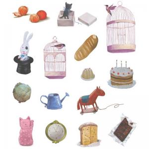 Ultimate Crafts Gapchinska Elements Sticker Sheet - At Home [UL157963]