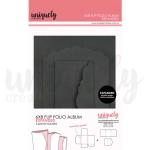 Uniquely Creative 6" x 8" Flip Folio Album Expanded - Black [UCE2063]