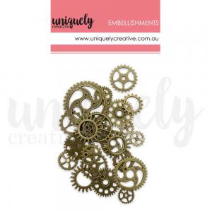Uniquely Creative Brass Metal Cogs [UCE1825]
