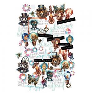 Uniquely Creative Creative Cuts - Steampunk Graffiti [UCP2773]