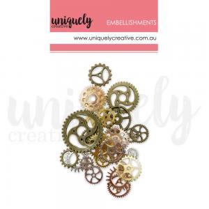 Uniquely Creative Mixed Metal Cogs [UCE1822]