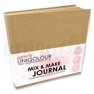 Uniquely Creative Uniqolour Mix & Make Journal - 6" x 6" Kraft [UCE2080]