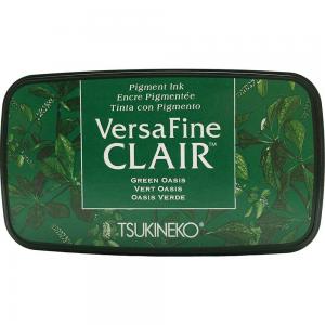 VersaFine Clair Pigment Ink Pad - Green Oasis [VF-CLA-501]