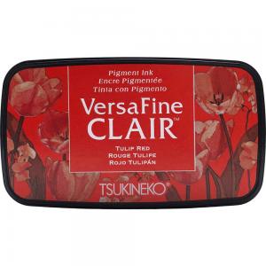 VersaFine Clair Pigment Ink Pad - Tulip Red [VF-CLA-702]