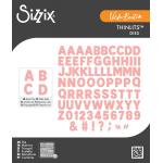 Vicki Boutin / Sizzix Thinlits - Mini Bold Alpha [667198]