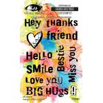 Visible Image Clear Stamp Set - Grunge Greetings [VIS-GGR-01]