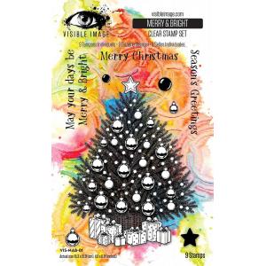 Visible Image Clear Stamp Set - Merry & Bright [VIS-MAB-01]
