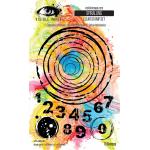 Visible Image Clear Stamp Set - Spiralling [VIS-SPI-01]