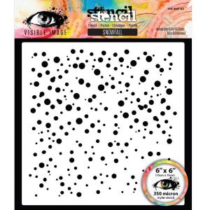 Visible Image Stencil - Snowfall [VIS-SNF-03]