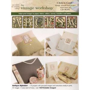 VW - Click 'n Craft CD - Antique Alphabet [VW309]