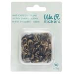 We R Memory Keepers Crop-A-Dile - Oval Eyelets, Copper [CRTOF-00140] - ON SALE!