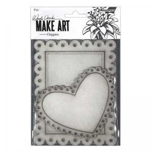 Wendy Vecchi Make Art Chippies - Bases & Frames [WVA78623]