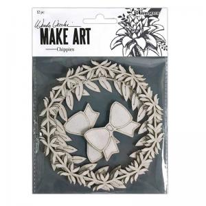 Wendy Vecchi Make Art Chippies - Wreathes [WVA78661]