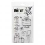 Wendy Vecchi Make Art Clear Stamp Set - Doodle Celebration [WVB81036]