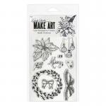 Wendy Vecchi Make Art Clear Stamp Set - Doodle Christmas [WVB82132]
