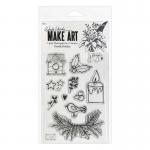 Wendy Vecchi Make Art Clear Stamp Set - Doodle Holiday [WVB82149]