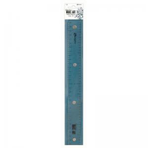 Wendy Vecchi Make Art Perfect Aligning Ruler 12" [WVA69133]