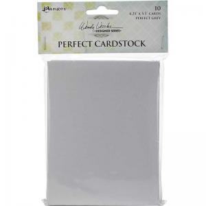 Wendy Vecchi Perfect Cardstock - Grey Cards [WVA62394]