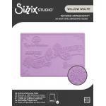 Willow Wolfe / Sizzix Textured Impressions - Vintage Label [667029]