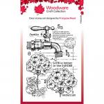 Woodware Craft Collection Clear Stamp - Geraniums [FRS1048]