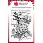 Woodware Craft Collection Clear Stamp - Hydrangea [FRS981]