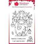Woodware Craft Collection Clear Stamp Set - Birdwatching [FRS1040]