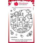 Woodware Craft Collection Clear Stamp Set - Dream Home [FRS971]