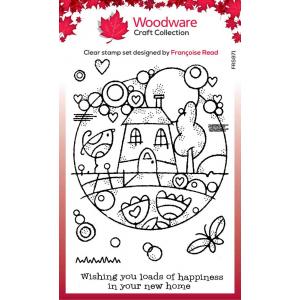 Woodware Craft Collection Clear Stamp Set - Dream Home [FRS971]
