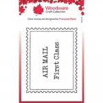 Woodware Craft Collection Clear Stamp Set - Empty Postage Stamp [FRM078]