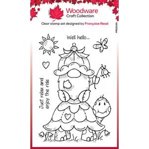 Woodware Craft Collection Clear Stamp Set - Garden Stroll [FRS1043]