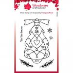 Woodware Craft Collection Clear Stamp Set - Glass Tree [FRS1061]