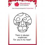 Woodware Craft Collection Clear Stamp Set - Mushroom [FRM028]
