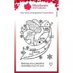 Woodware Craft Collection Clear Stamp Set - Peaceful Dove [FRS1062]